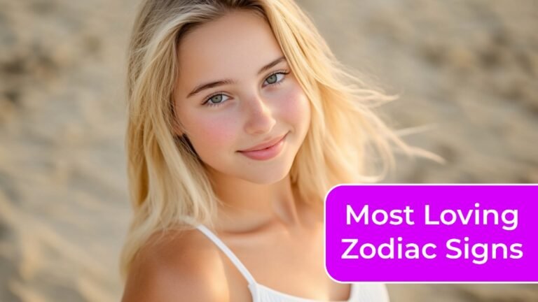 Top 4 Sweetest & Most Loving Zodiac Signs